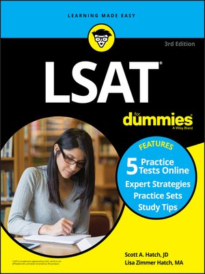 cover image of LSAT For Dummies